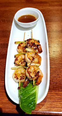 Thai skewers.