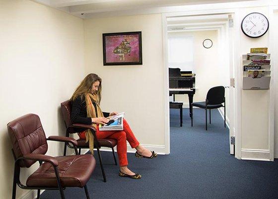 Waiting area for parents and siblings