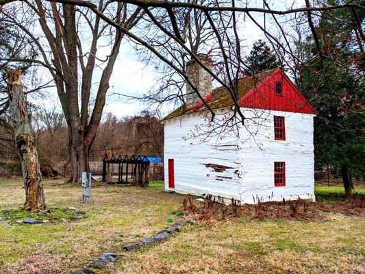 Caleb Pusey House -- on the same campus is the Pennock Log House 1790