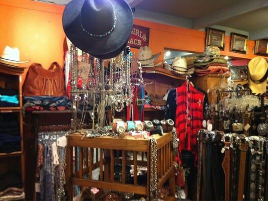 Great place if you need some cowgirl gear.