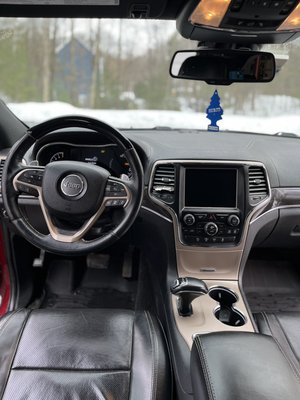 Interior detail Jeep Grand Cherokee