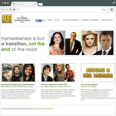 Homeless Advocate Website