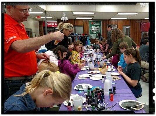 Loads of fun at Ayer Elementary for Family Fun Night!