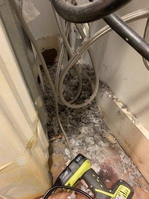 Dryer vent cleaning