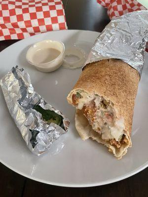 Falafel wrap