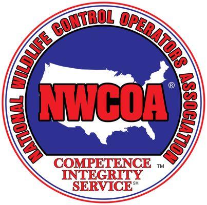 Association Members of NWCOA. Certified in Wildlife, Bats, Rodent, zoonotic diseases, exclusion experts!