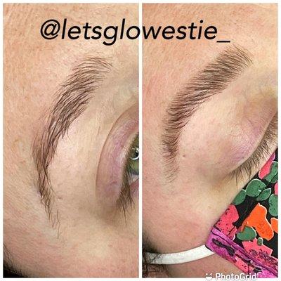 Brow Lamination, Brow Tint and Brow Shaping