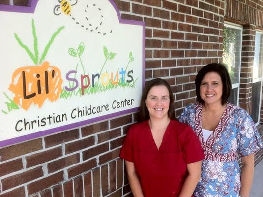 Sarah Sanders and T'lene Sanders operate Lil' Sprouts Christian Childcare Center in Bluffton, SC.