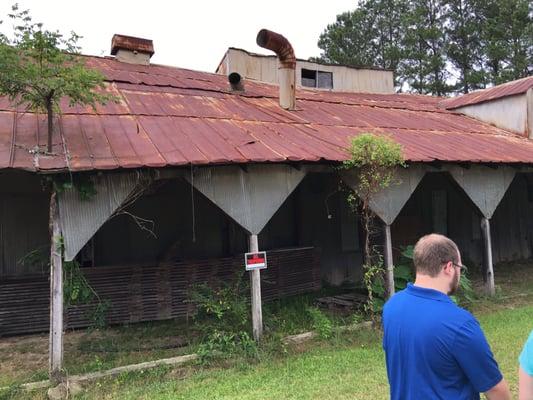 Filing location for opening credits of The Walking Dead S3: Meeting place for Rick & The Governor in E13 "Arrow On The Doorpost"