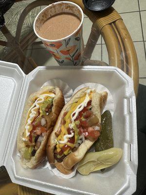 Pechocho Sonora Style HotDogs