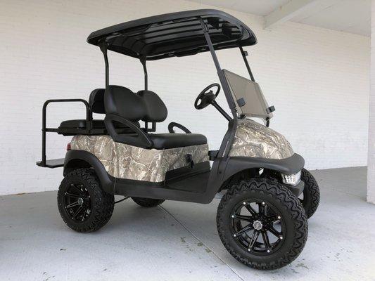 Lifted Camo Offroad Golf Carts For Sale in Columbia SC