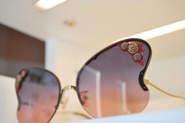 Our new Sun Bar has over 300 designer shades in stock!  Including Rayban, Costa, Prada, Coach, Tiffany and Michael Kors!