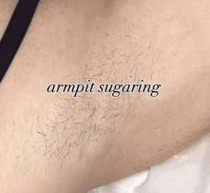 armpit sugaring