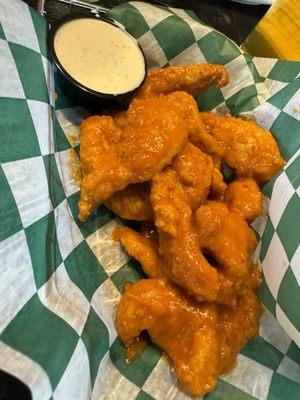 Mango habanero boneless wings