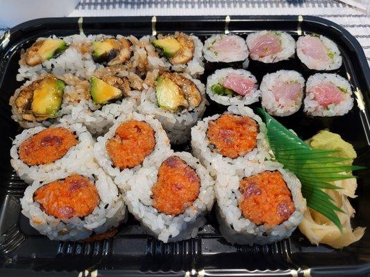 3 roll lunch special