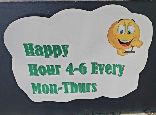 HAPPY HOUR info