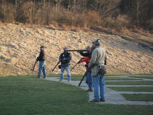 Trap Shoot - 2 ranges w/voice activated auto release