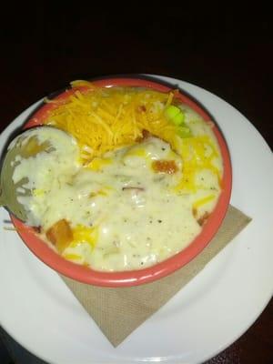 Really yummy baked potato soup!