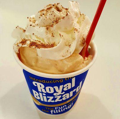 Pumpkin Pie Blizzard