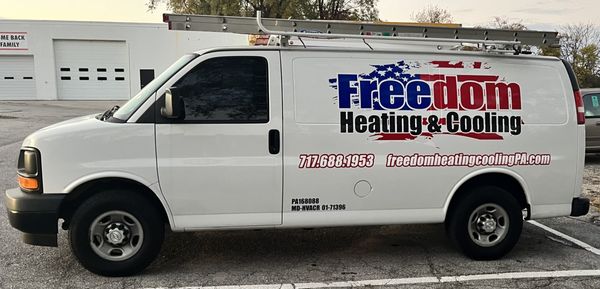 Our company service van