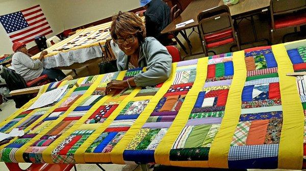 The lost art of hand-made quilting!