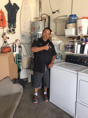 Uni-Tech Refrigeration's Technician Cesar Gomez is the best!