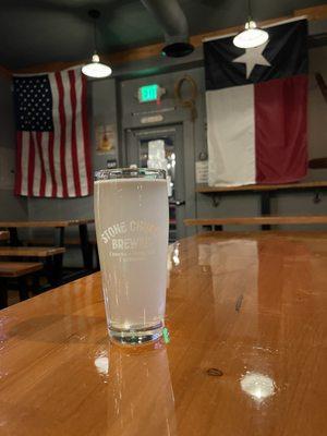 Grapefruit seltzer for us lightweights - so tasty!