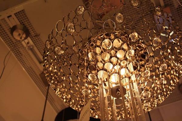 One of the chandelier they sell - it looks even more amazing in person