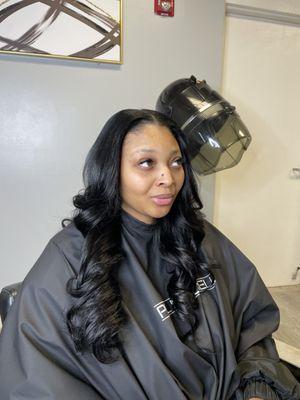 Natural quick weave Install