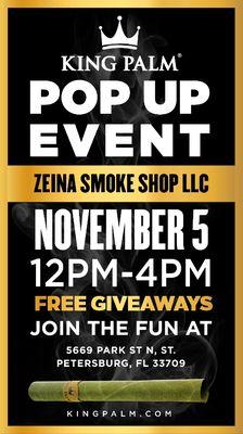 New pop up event 11/5/2022 from 12pm-4pm come see us free samples and giveaway