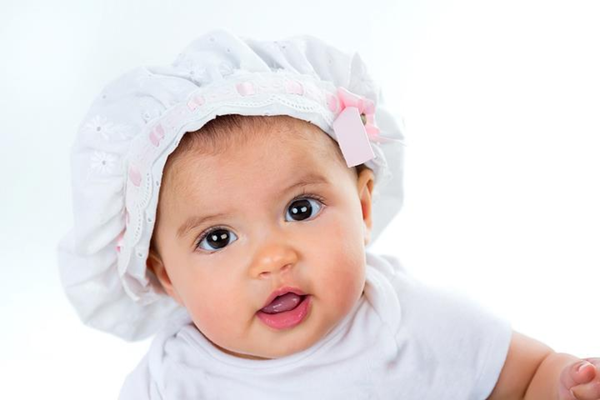 Baby's portrait at D. Tarver's studio - age 6 months.