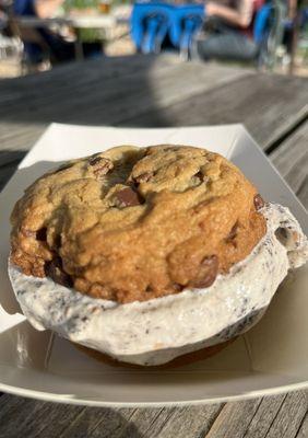 Giant Ice Cream Cookie from The Tipsy Cow