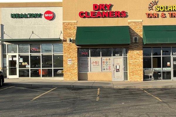 Exterior of Mr. Dry Cleaners Herriman, To the right of the Smiths