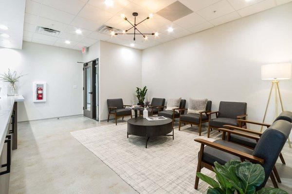 Pure Prosthodontics Houston - Patient Waiting Room