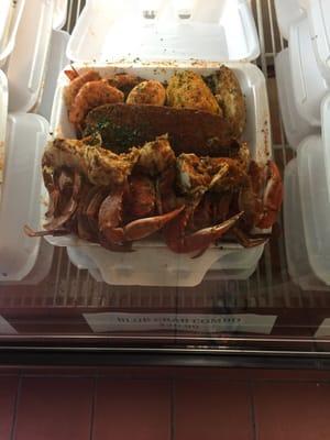 Blue crab tray