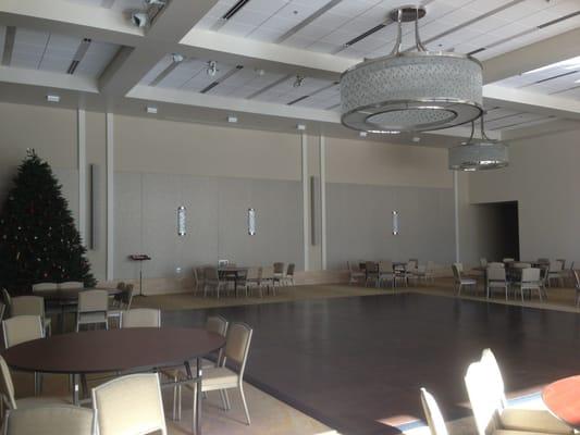 The new banquet hall