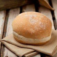 Flour Top White Hamburger Bun