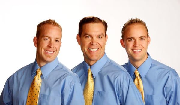 Lehi Ut, Stonehaven Dental Dentist. Drs Nate, Bret ,and Eric Tolber.