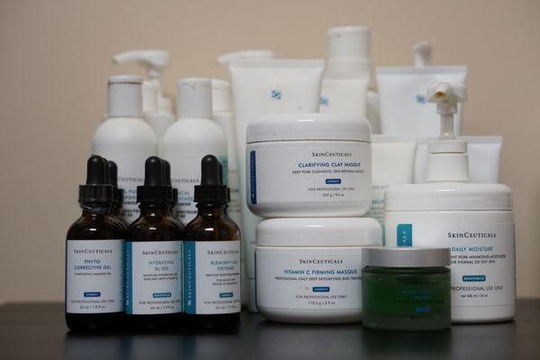 Our medical grade skincare line can be customized to treat each individual's specific skin concerns.