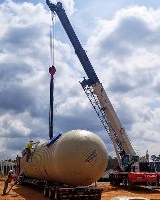 Lifting a Tank