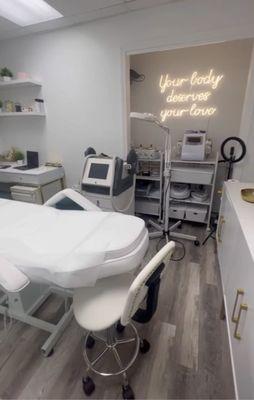 Esthetics room