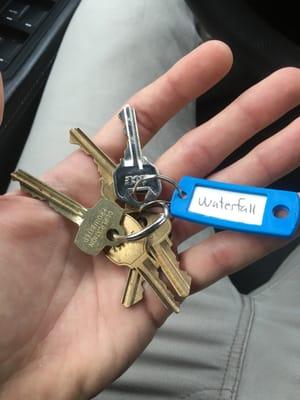 Everything we work for; getting those keys into your hands.