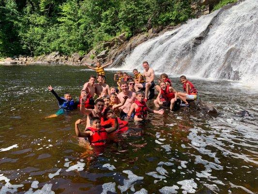 Campers enjoy trips to local NH beauty spots