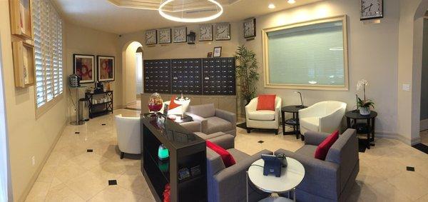 Concierge Lounge - complimentary beverages and free guest WIFI