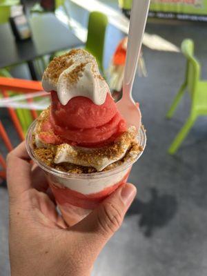 Pb&J Italian ice