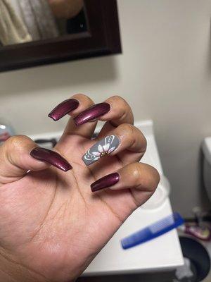 The first set that put me onto BN Nails, they handled my nails with care and detail and had done a better job than anyone else. 6/15