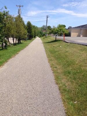 Paved multiuser trail