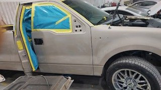 Wrong Paint Color- Beige! - Did not show Customer paint color before painting Truck