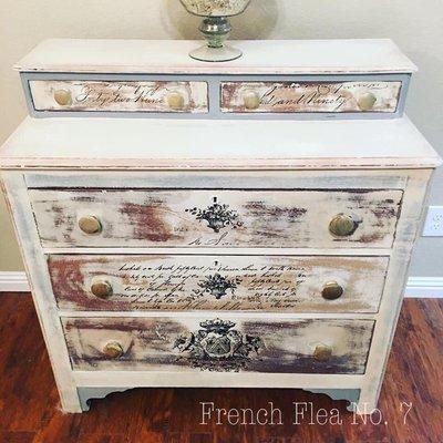 Hand painted antique furniture! Restoration is our specialty!