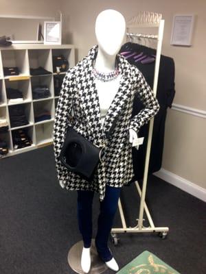 Our houndstooth jackets are always a hit!